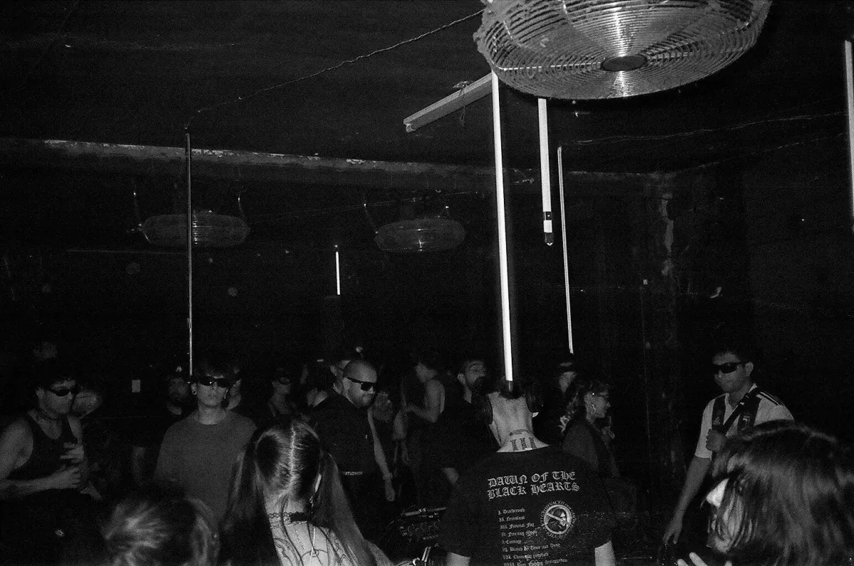 Dance floor at an Inherente showcase